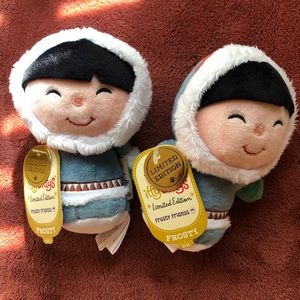 Hallmark Limited Edition Frosty Itty Bitty Plushes